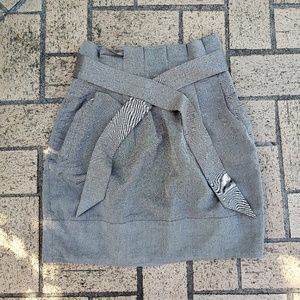 BCBG Beige high waist dress skirt! Size 0